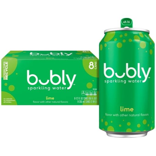 8 Pack of Bubly Sparkling Water, 12 Fl. Oz.
