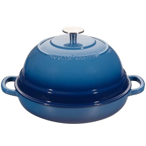 EDGING CASTING Enameled Cast Iron Dutch Oven Pot with Lid 6 Quart Deal