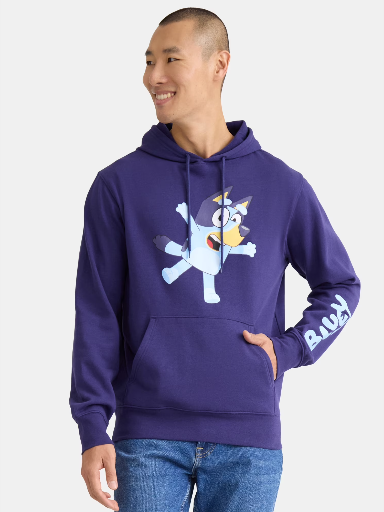 Bluey Men's Graphic Hoodie Cheer S-3XL Deal