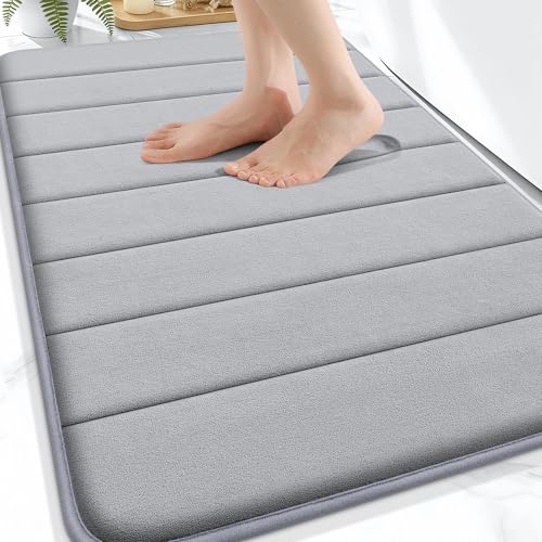 OLANLY Memory Foam Bath Mat 30" x 20"