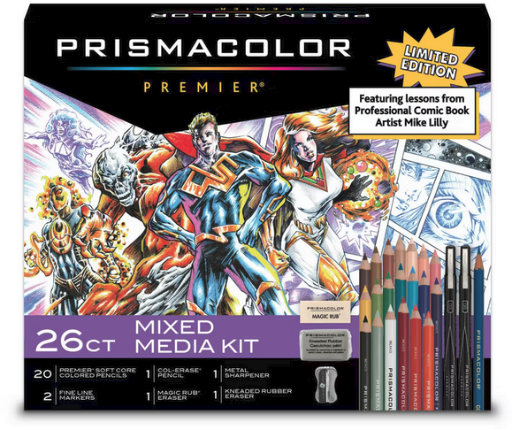 26-Count Prismacolor Mixed Media Art Holiday Gift Pack