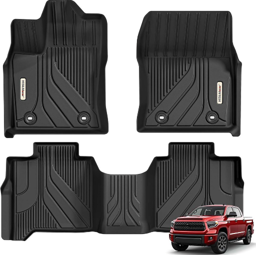 YITAMOTOR Floor Mats for Toyota Tundra CrewMax Cab Deal