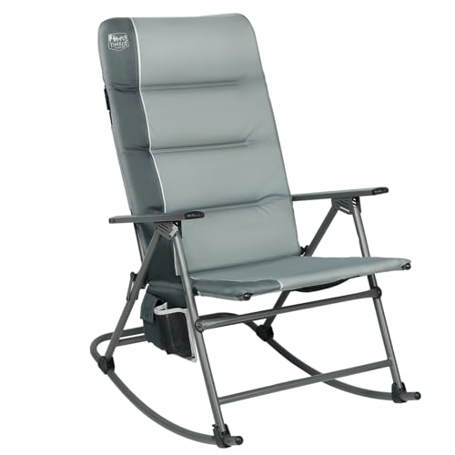 Timber Ridge Oversized Folding Rocking Patio Camping Chair Deal