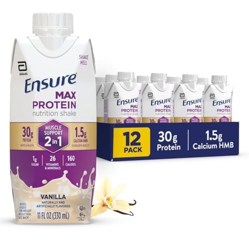 Ensure Max Protein Shake 12-Pack 11-Oz (Vanilla) Deal