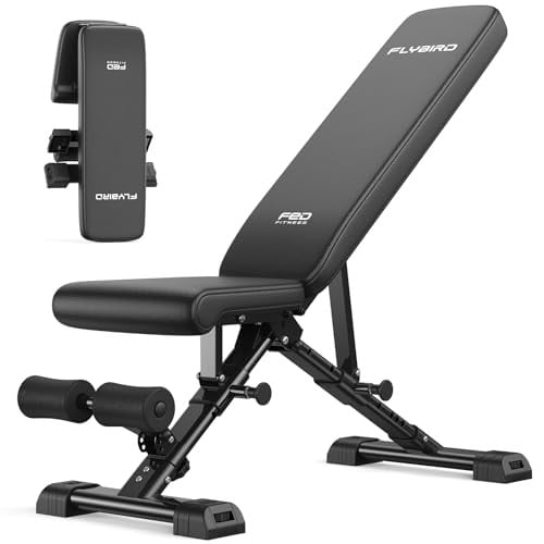 FLYBIRD WB5 Weight Bench 800LBS Adjustable Foldable Deal