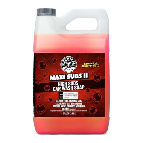 Chemical Guys CWS_101 Maxi-Suds II Foaming Car Wash Soap 1 Gallon Deal