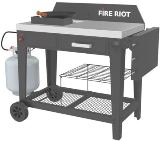 Fire Riot Heavy-Duty Outdoor Wok Cooking Station
