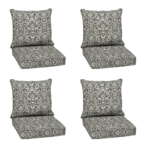 Arden Outdoor Deep Seat Cushion Set 4-Pack 24x24 Deal