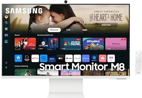 SAMSUNG 32-Inch 4K UHD Smart Monitor M8 (M80D) Series Deal
