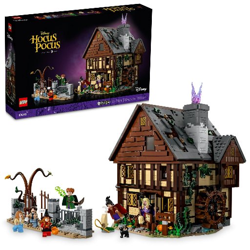 LEGO Ideas Disney Hocus Pocus The Sanderson Sister’s Cottage 2316 Pieces