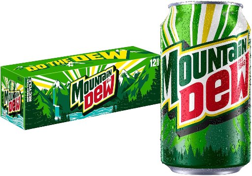 Mountain Dew Soda 3 x 12-Pack 12-Oz