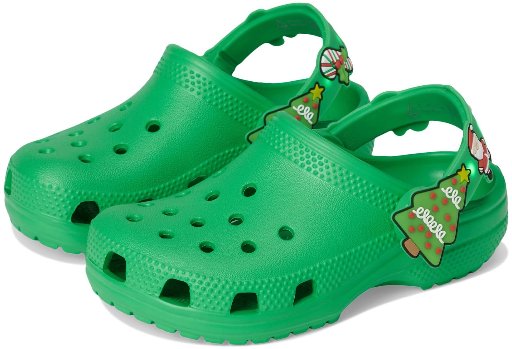 Crocs Toddler Kids' Holiday Light Up Clogs (Green)