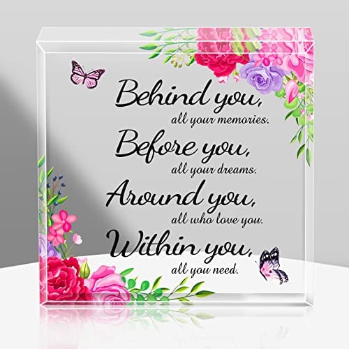 FLYAB Inspirational Graduation Keepsake Gift 4" x 4" x 0.4" Deal