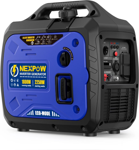 NEXPOW 2250W Portable Quiet Inverter Generator