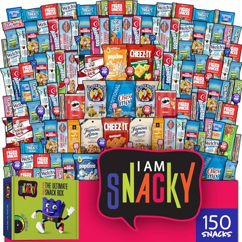 Snack Box Variety Pack Care Package (150 Count)