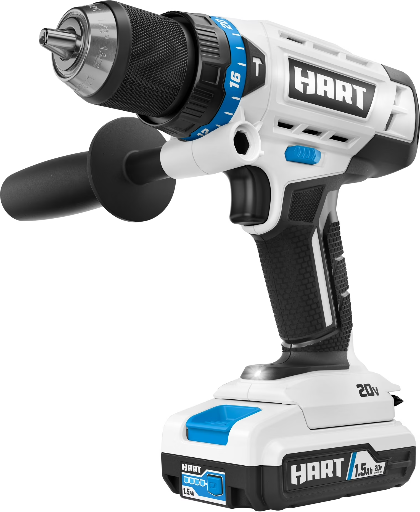 HART 20-Volt 1/2-inch Cordless Hammer Drill Kit Gen2