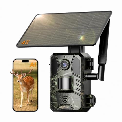 4G LTE Cellular Trail Camera AI Detection 2K Live View Deal