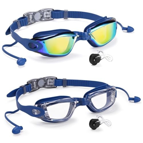 Aegend Swim Goggles 2-Pack Deal