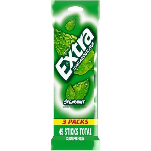 3-Pack 15-Oz Extra Sugarfree Gum (Spearmint) Deal