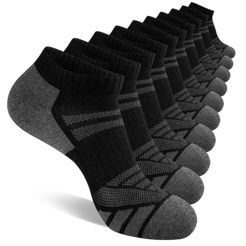 Men’s Athletic Running Socks 10 Pairs Deal