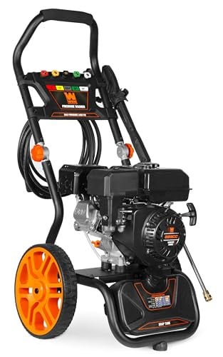 WEN 3400 PSI 2.7 GPM Gas Pressure Washer w/ 223cc Engine & Onboard Soap Tank Deal