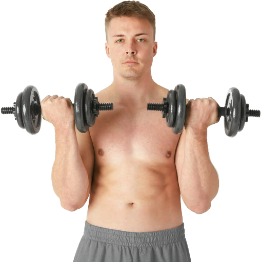 Athletic Works 40lb Adjustable Cast Iron Dumbbell Set