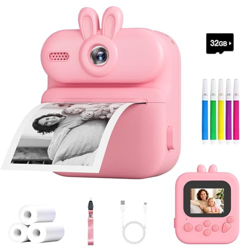 Gleeglee Kids Instant Print Camera