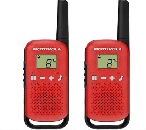 Motorola T110 Talkabout 16-Mile FRS Two-Way Radios 2-Pack Deal