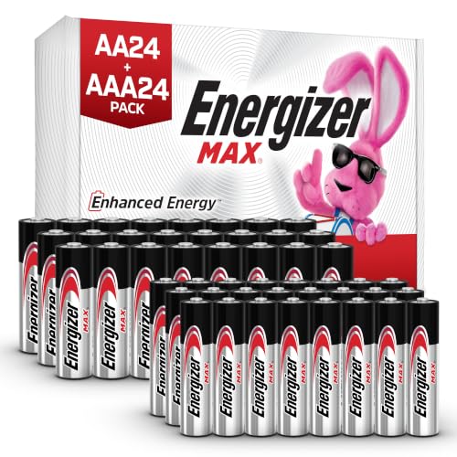 Energizer AA and AAA Batteries 48 Count