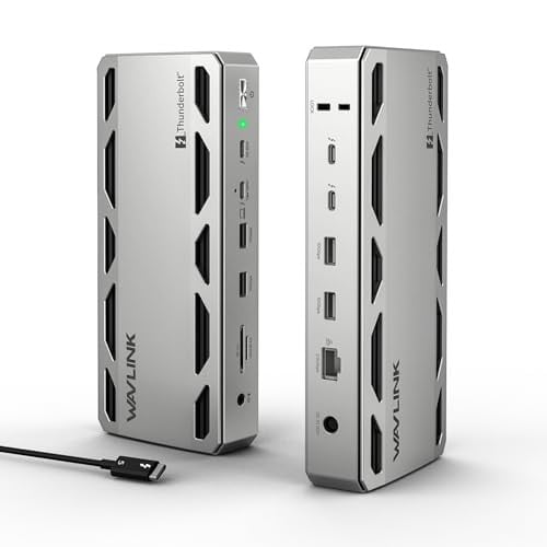 WAVLINK Intel Certified Thunderbolt 5 Docking Station w/ 140W PD, 2.5G Ethernet Deal