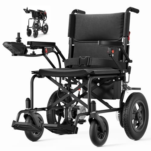 Foldable Electric Wheelchair for Adults 15-25 Mile Range Deal