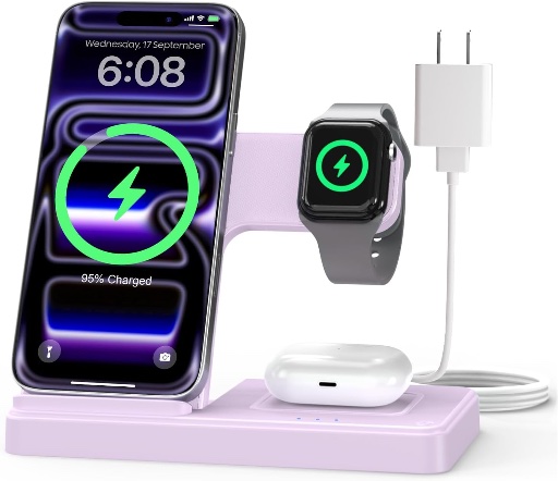 GETPALS Wireless Charger Stand Charging Station