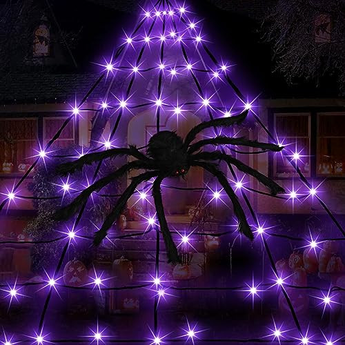 Halloween Spider Web Lights