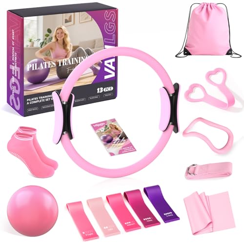 Pilates Kit 13-Piece with 13" Ring and 10" Ball Deal