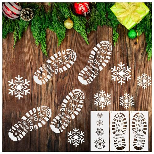 Christmas Large Floor Stencils