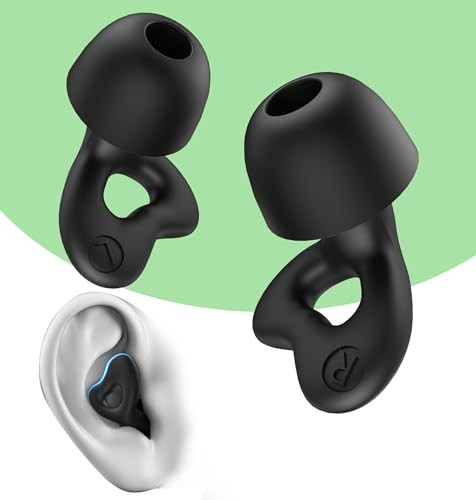 LC-Dolida Reusable Noise Reduction Silicone Earplugs