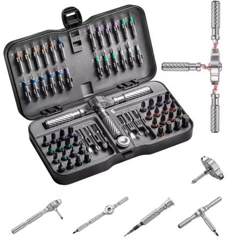 VMAN 66-in-1 Multifunction Ratchet Screwdriver Set Deal