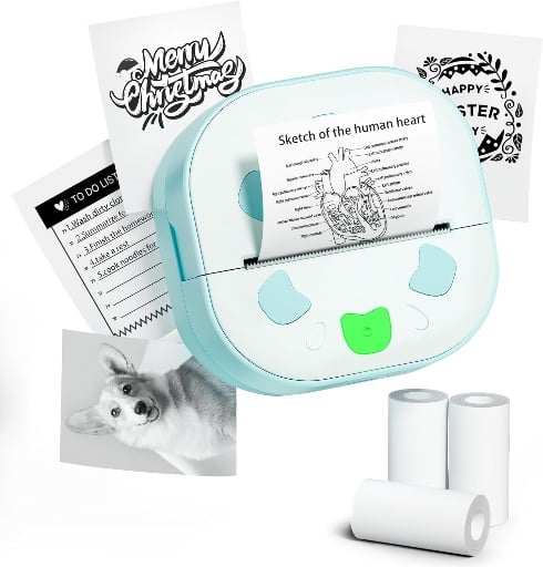 NDYIN Sticker Printer w/Tape Deal