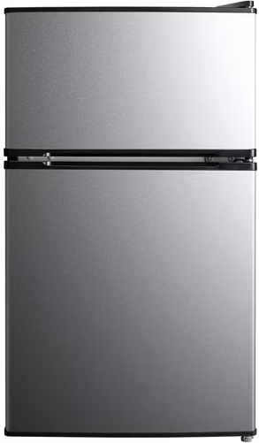 Mainstays 3.2 Cu Ft 2-Door Compact Refrigerator with Freezer Deal