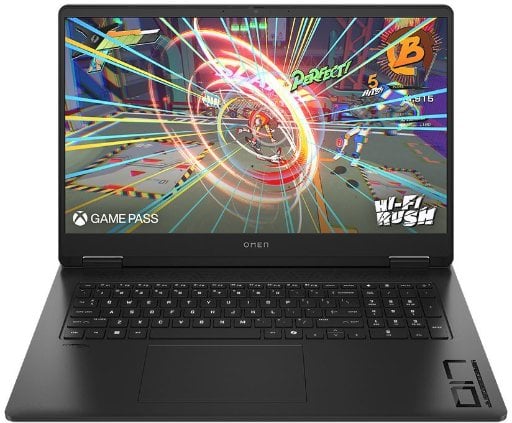 HP OMEN 17-db1004nr 17.3" Gaming Laptop Computer - Shadow Black 16GB DDR5-5600 RAM Deal