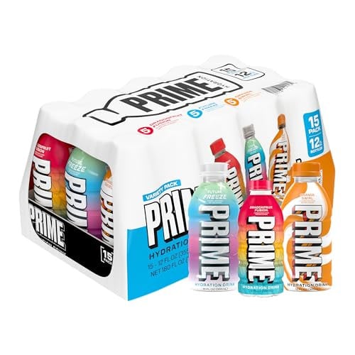 Prime Hydration Sports Drinks 15-Pack 12-Oz Deal