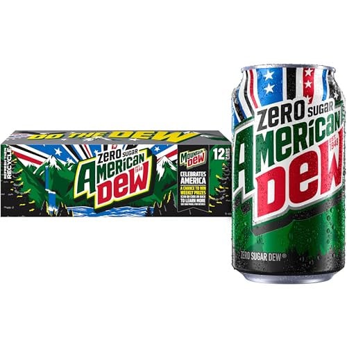 Mountain Dew Zero Sugar Soda 3 x 12-Pack Deal