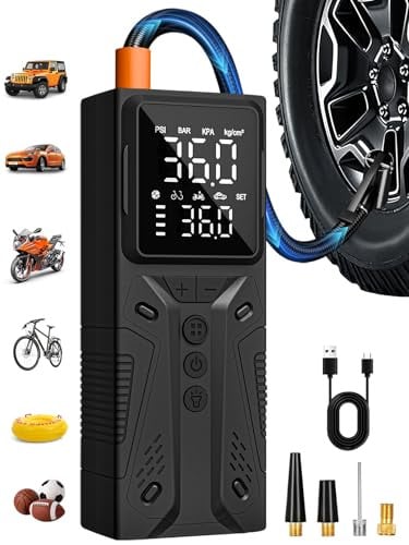 AIRSURE Portable 150PSI Cordless Air Compressor & Tire Inflator Deal