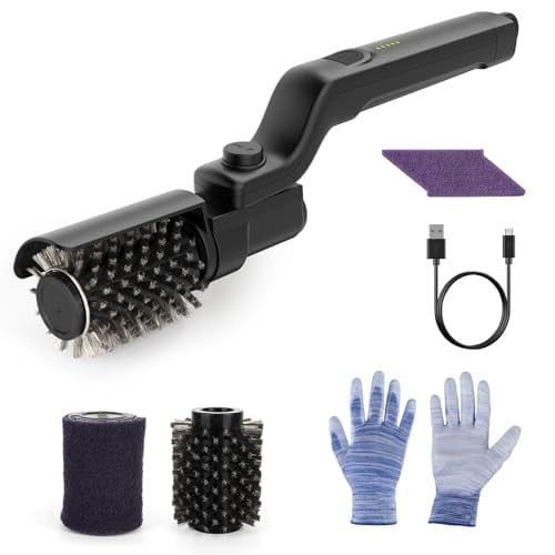 Imtfzct 3-Speed Electric BBQ Grill Brush Deal