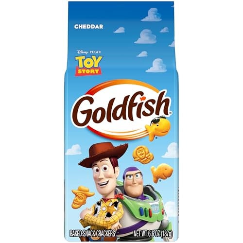 Goldfish Disney Pixar Toy Story Cheddar Cheese Crackers 2 x 6.6-Oz