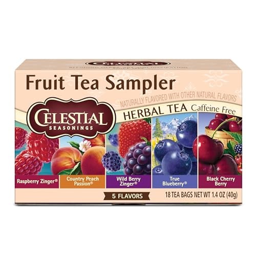 Celestial Seasonings Fruit Tea Sampler 18-Count