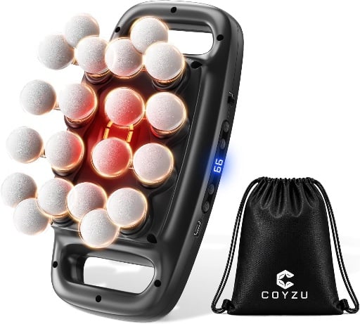 20 Head Deep Tissue Percussion Massager Deal