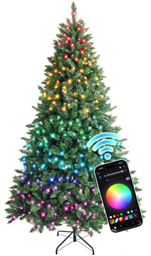 HOLLO STAR 6-Ft Prelit RGBW Christmas Tree