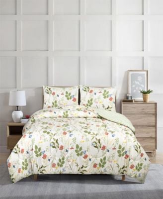 Macy's Wispy Floral 3-Piece Comforter Set Deal