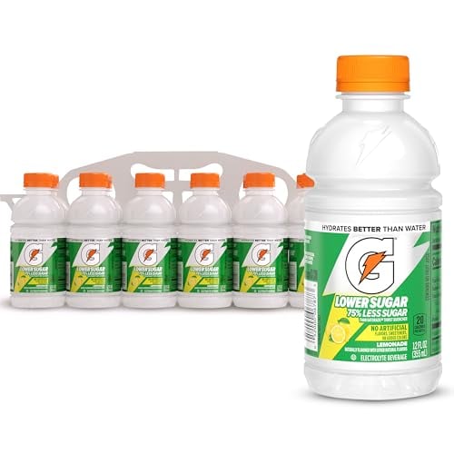 12-Pack 12-Oz Gatorade Lower Sugar Electrolyte Drink (Lemonade) Deal